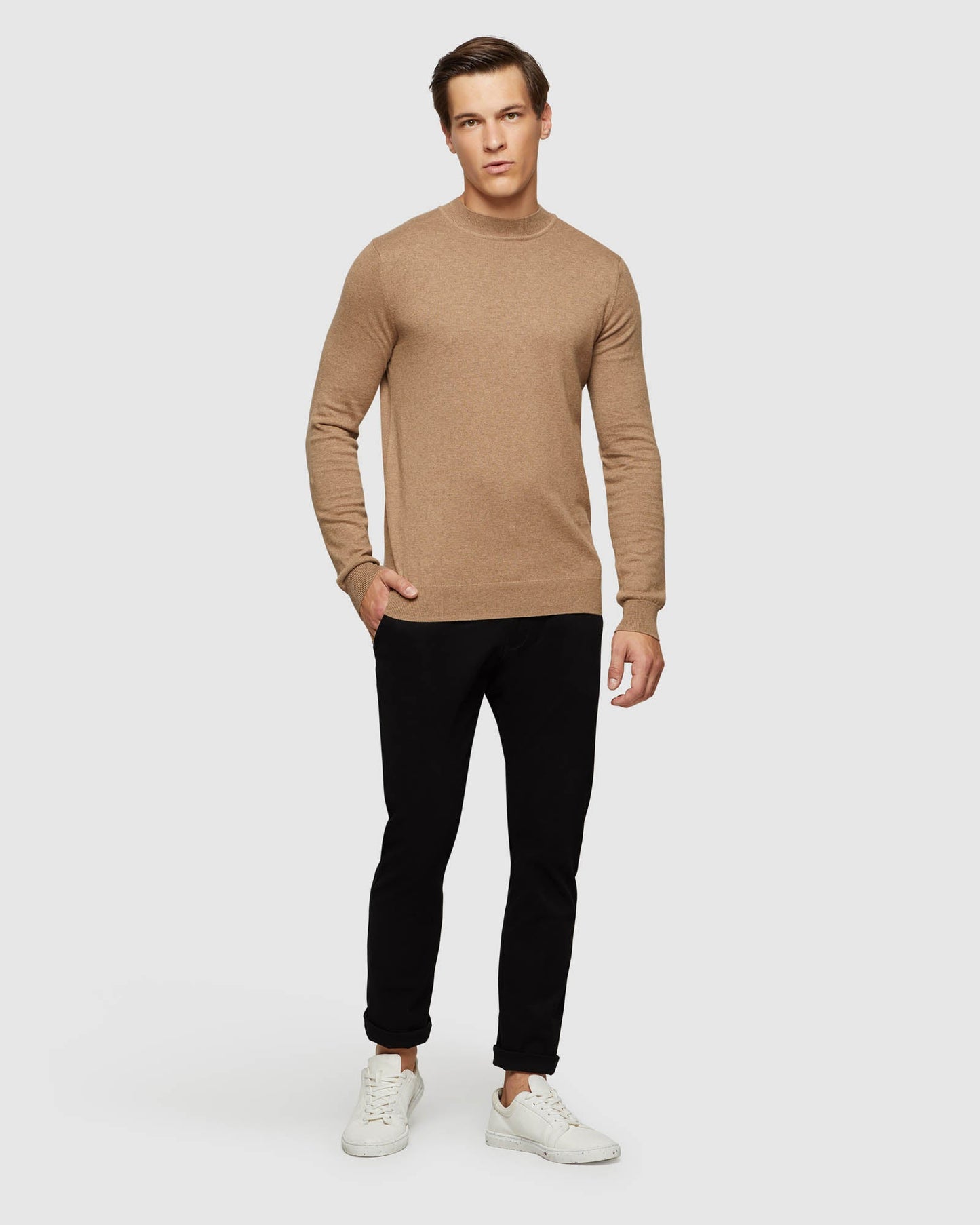 Bart Funnel Neck Knit