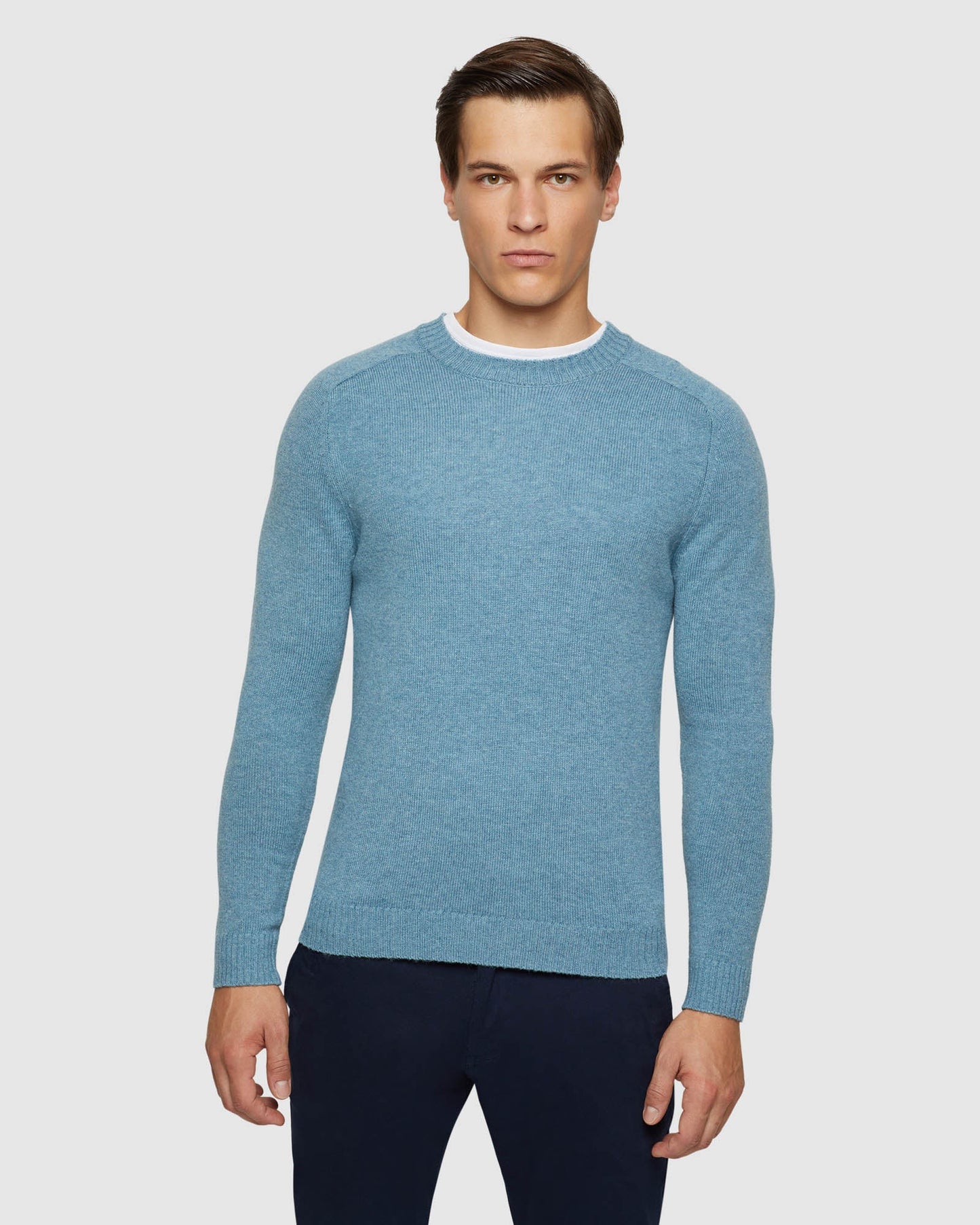 Ritchie Crew Neck Lambswool Knit