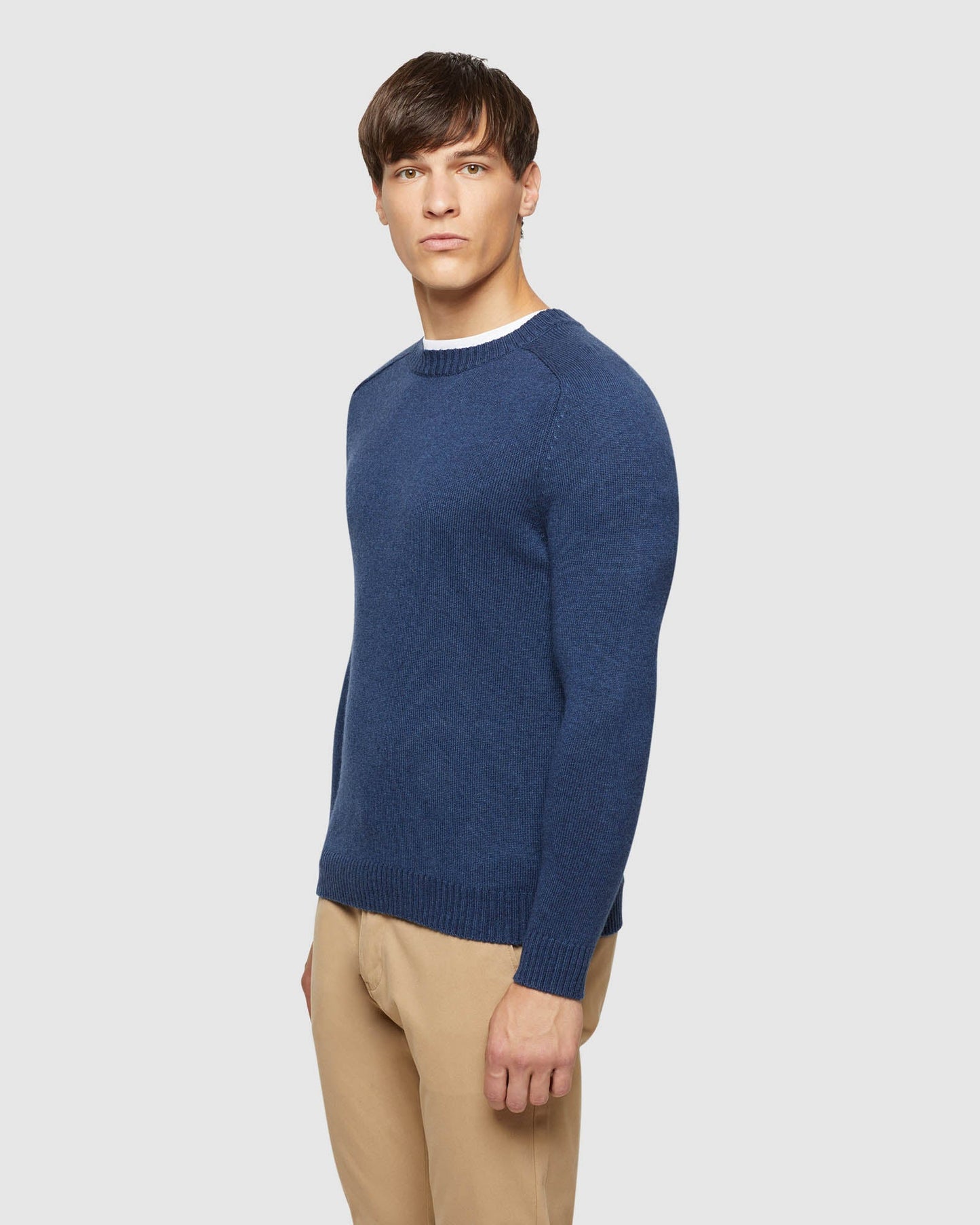 Ritchie Crew Neck Lambswool Knit