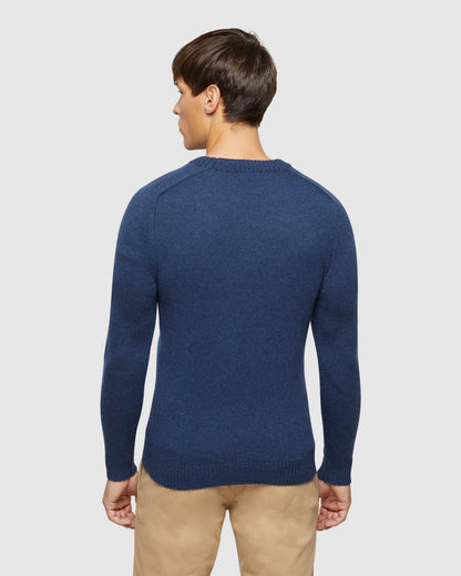 Ritchie Crew Neck Lambswool Knit
