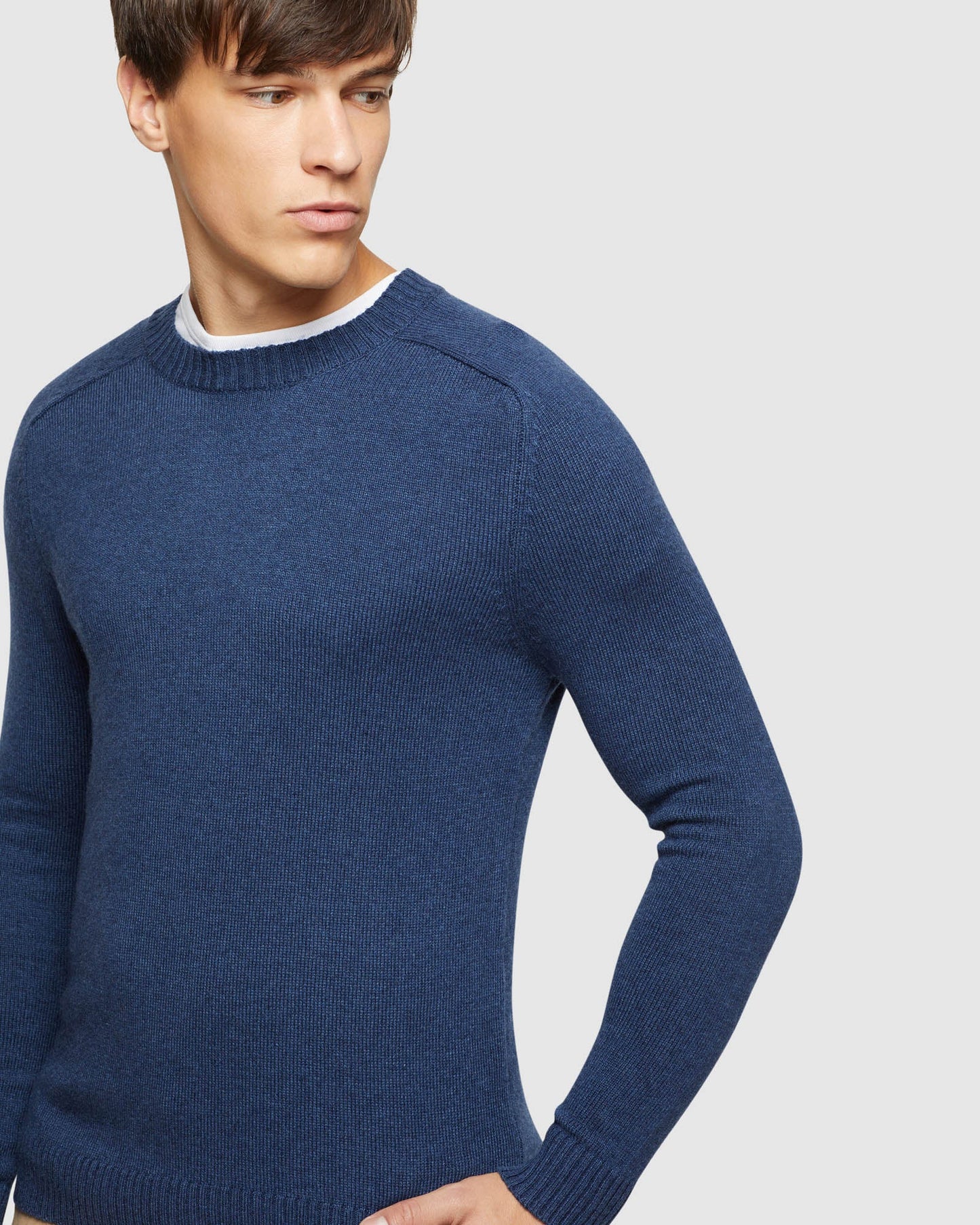 Ritchie Crew Neck Lambswool Knit