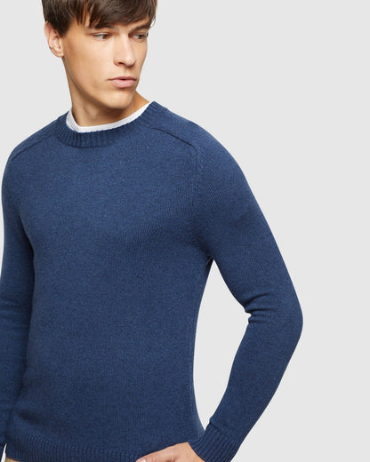 Ritchie Crew Neck Lambswool Knit