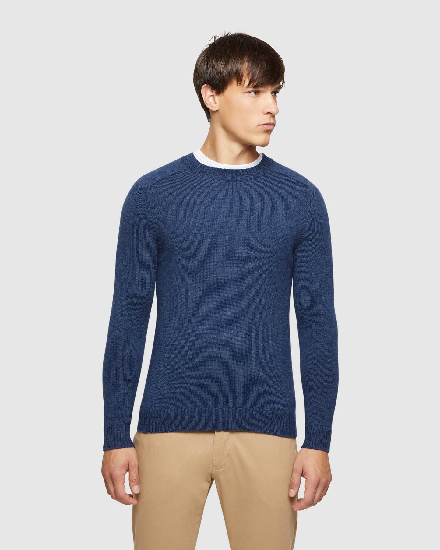 Ritchie Crew Neck Lambswool Knit