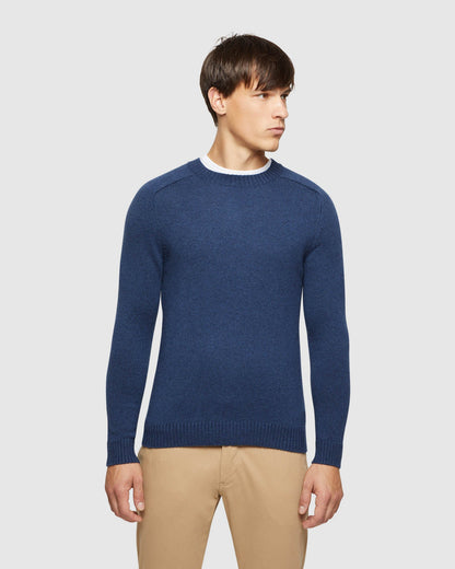 Ritchie Crew Neck Lambswool Knit