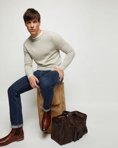 Ritchie Crew Neck Lambswool Knit