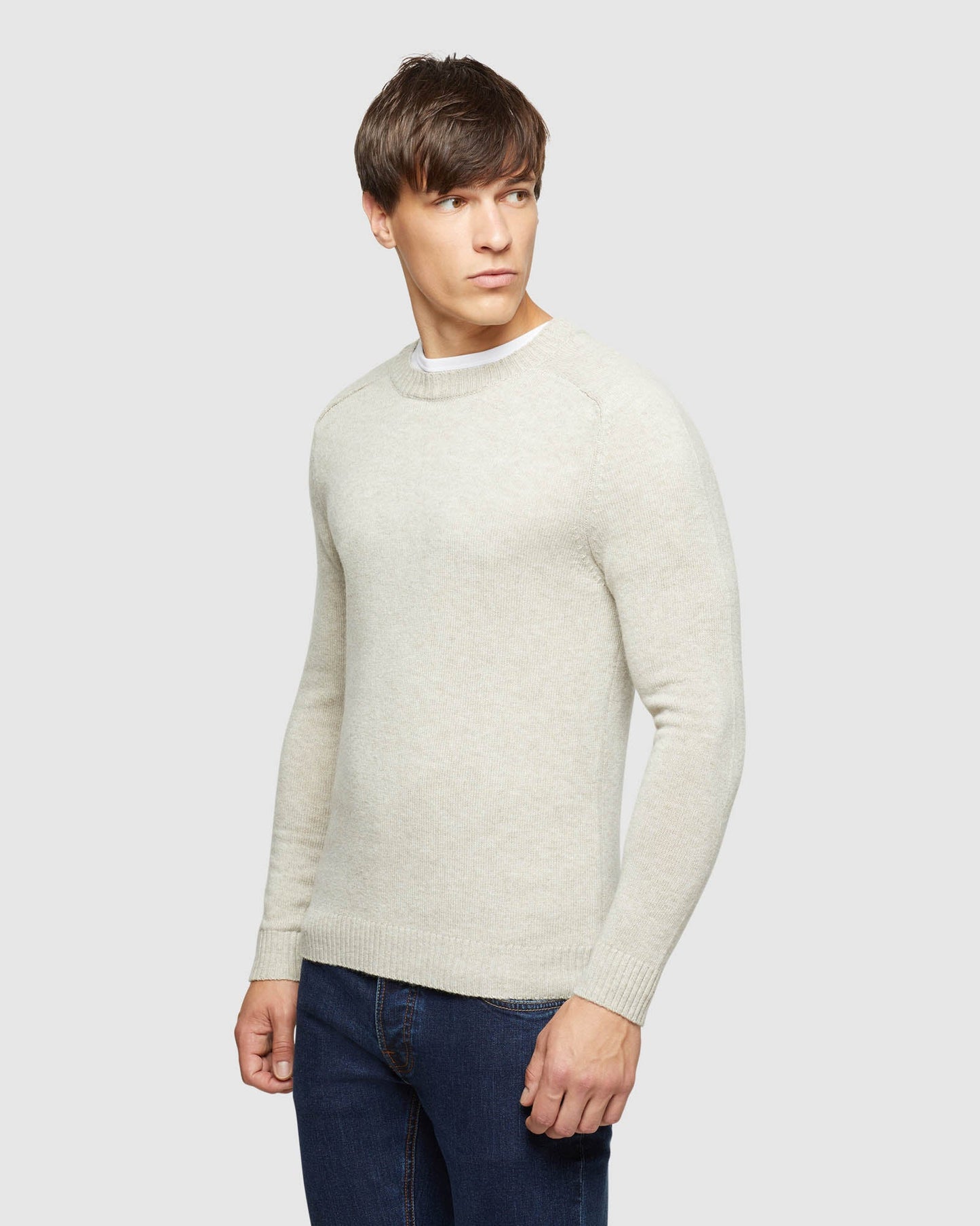 Ritchie Crew Neck Lambswool Knit