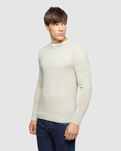 Ritchie Crew Neck Lambswool Knit