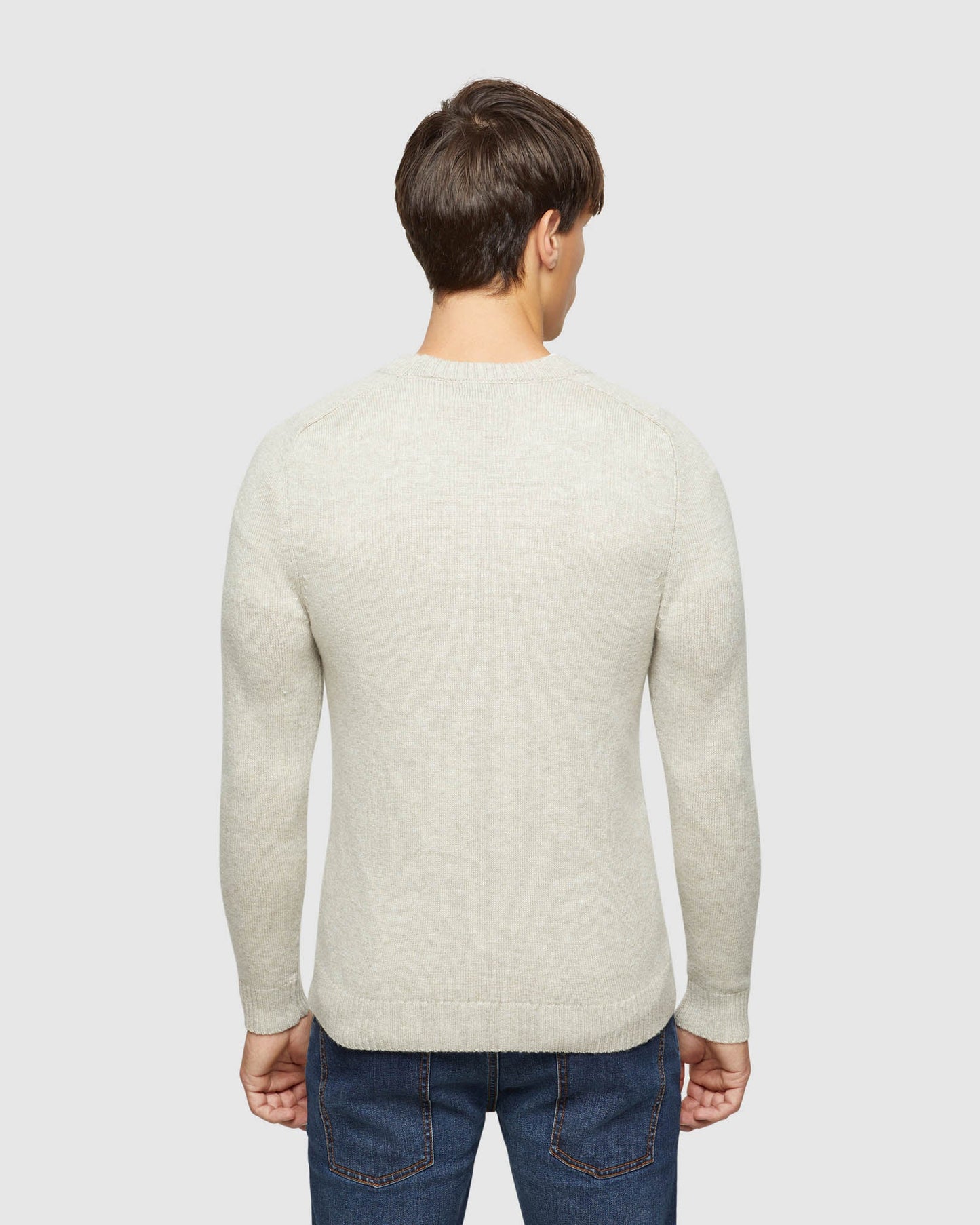 Ritchie Crew Neck Lambswool Knit