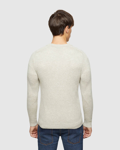 Ritchie Crew Neck Lambswool Knit