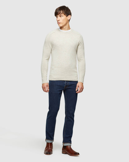 Ritchie Crew Neck Lambswool Knit