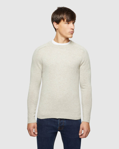 Ritchie Crew Neck Lambswool Knit