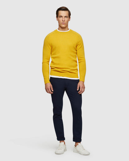Ritchie Crew Neck Lambswool Knit