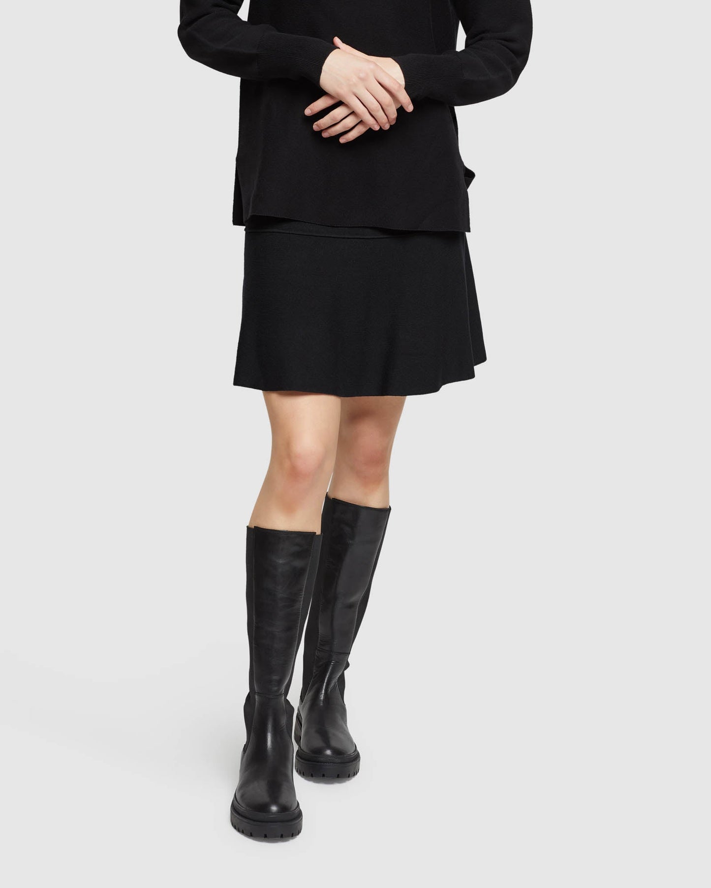 Dani Knitted Mini Skirt
