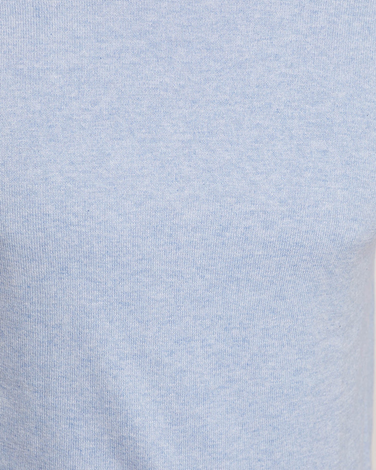 Crew Neck Cotton Cashmere Pullovr