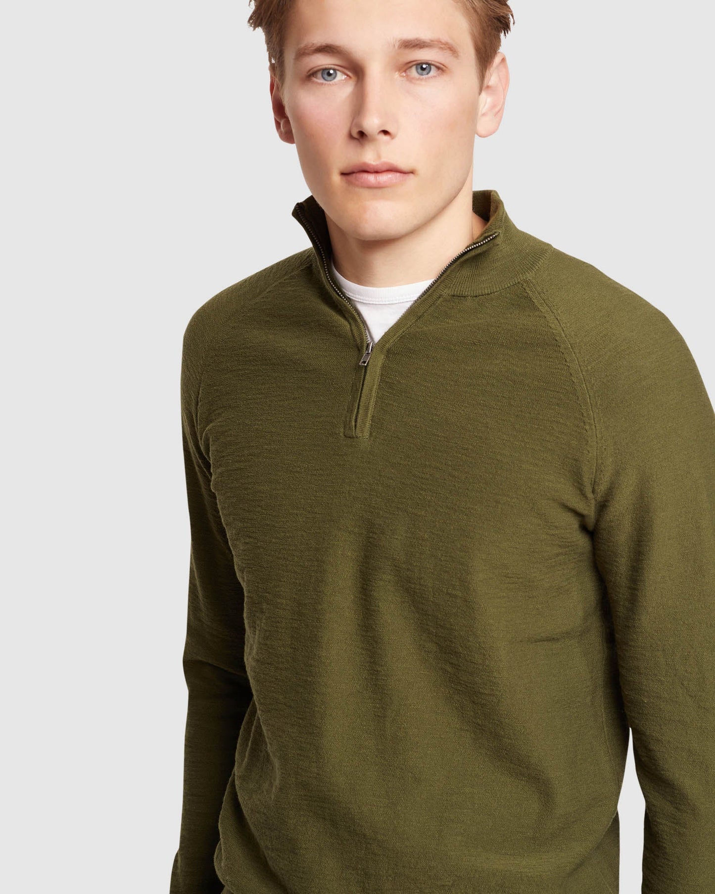 Bart Zip Neck Knit