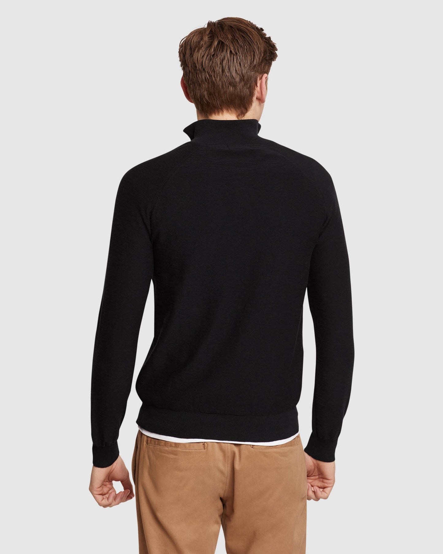 Bart Zip Neck Knit
