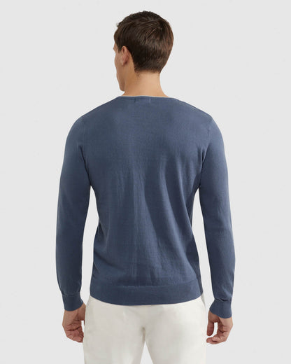 Lenny V Neck Cashmere Blend Pullovr