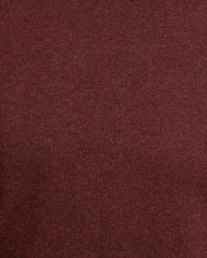 Crew Neck Cotton Cashmere Pullvr
