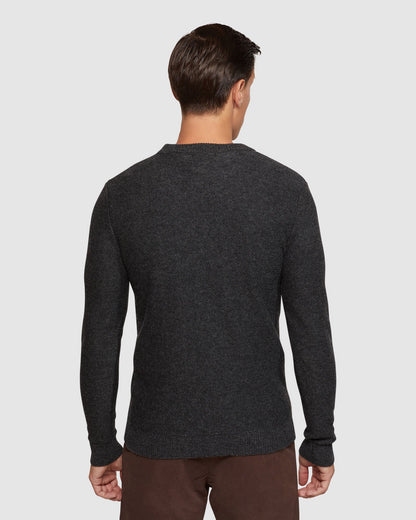 Leon Crew Neck Wool Rich Pullover