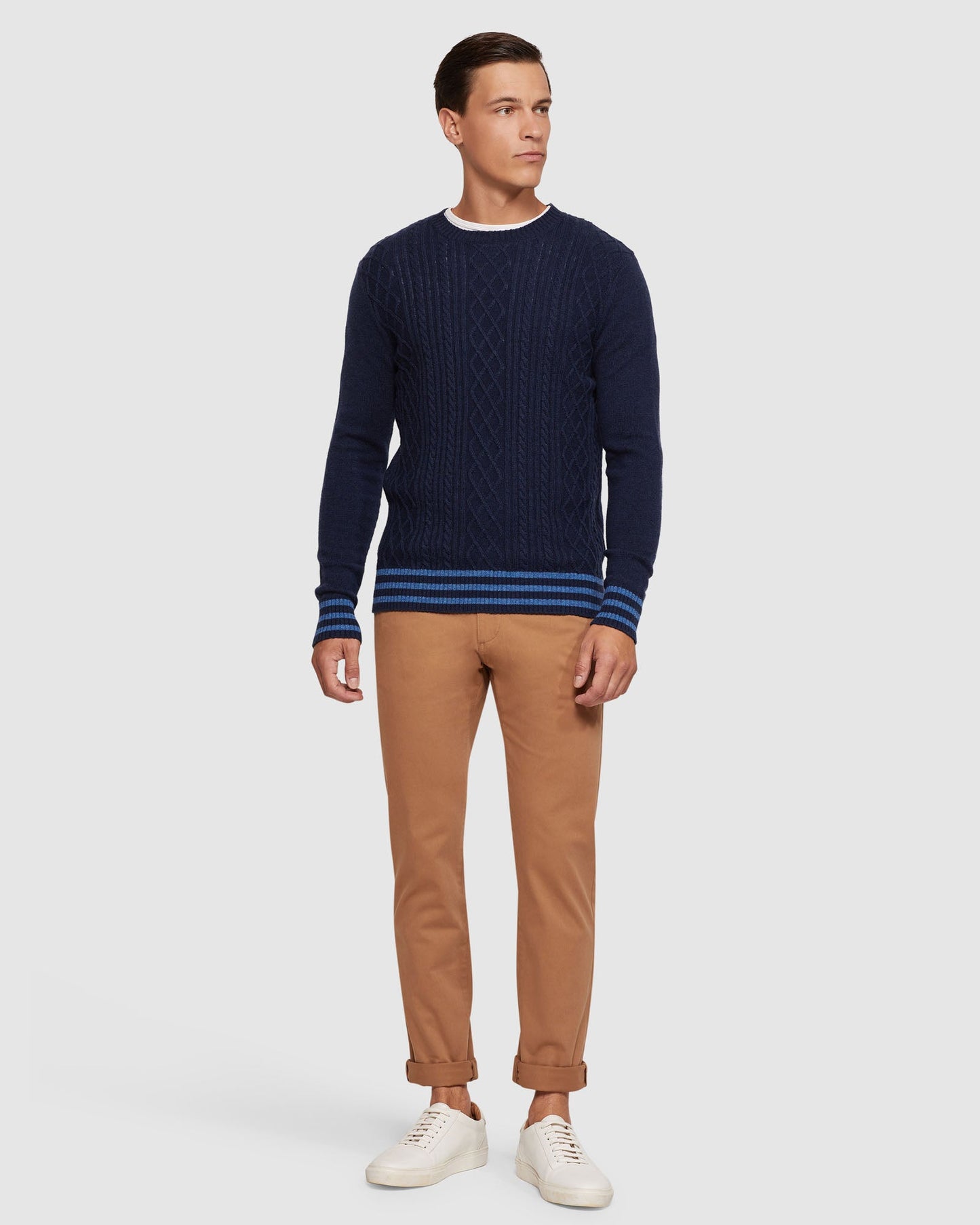 Matteo Cable Knit Pullover