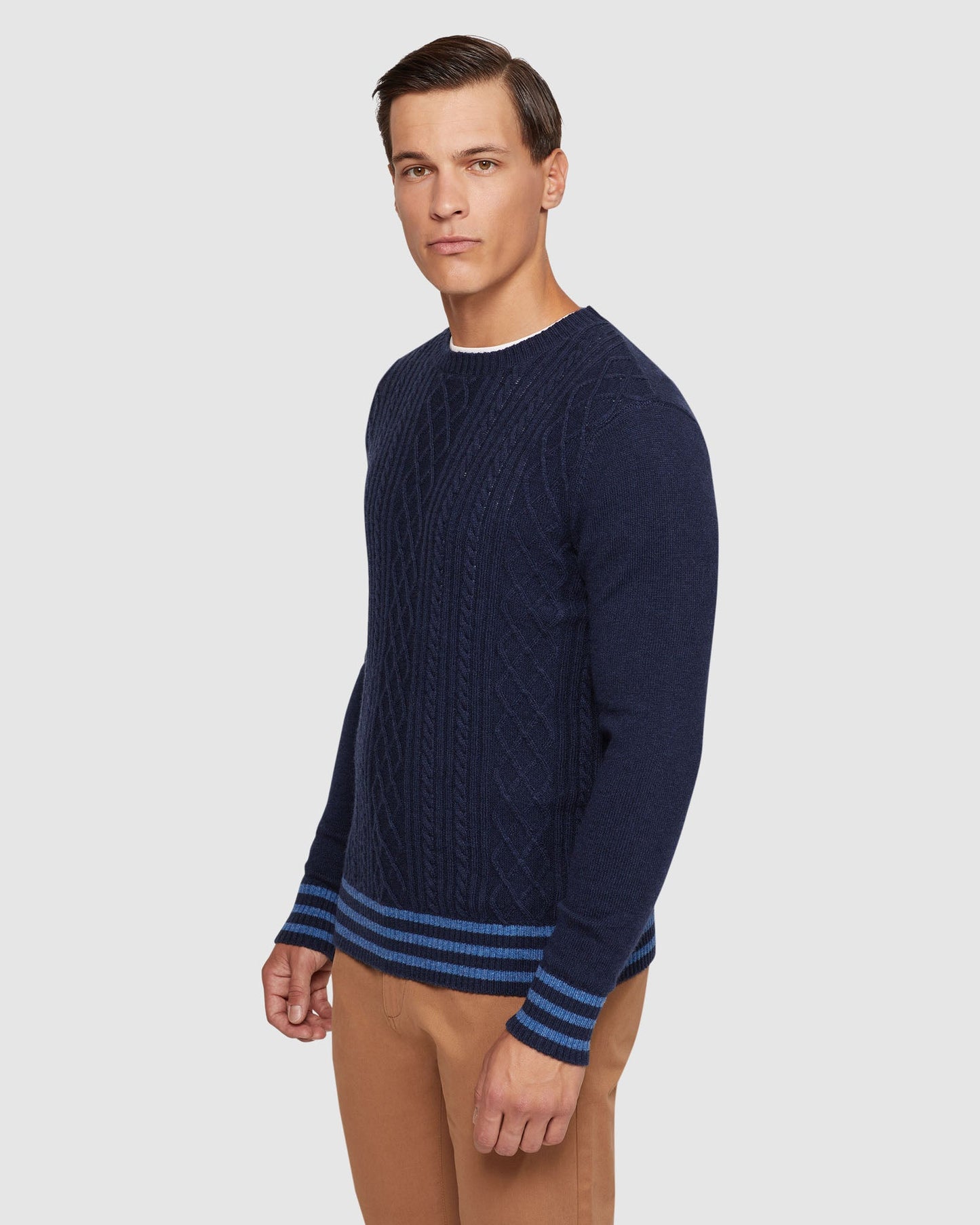 Matteo Cable Knit Pullover