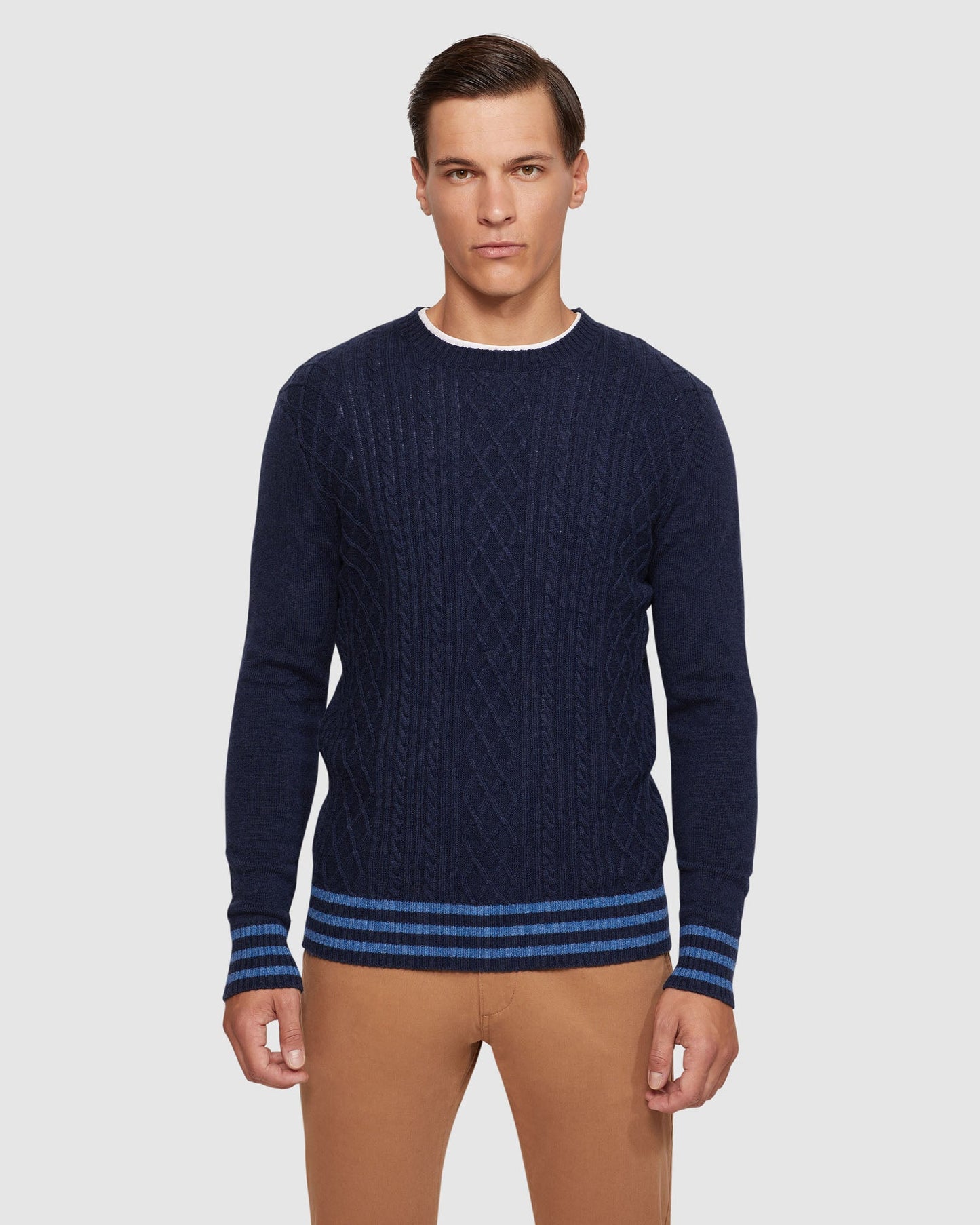 Matteo Cable Knit Pullover