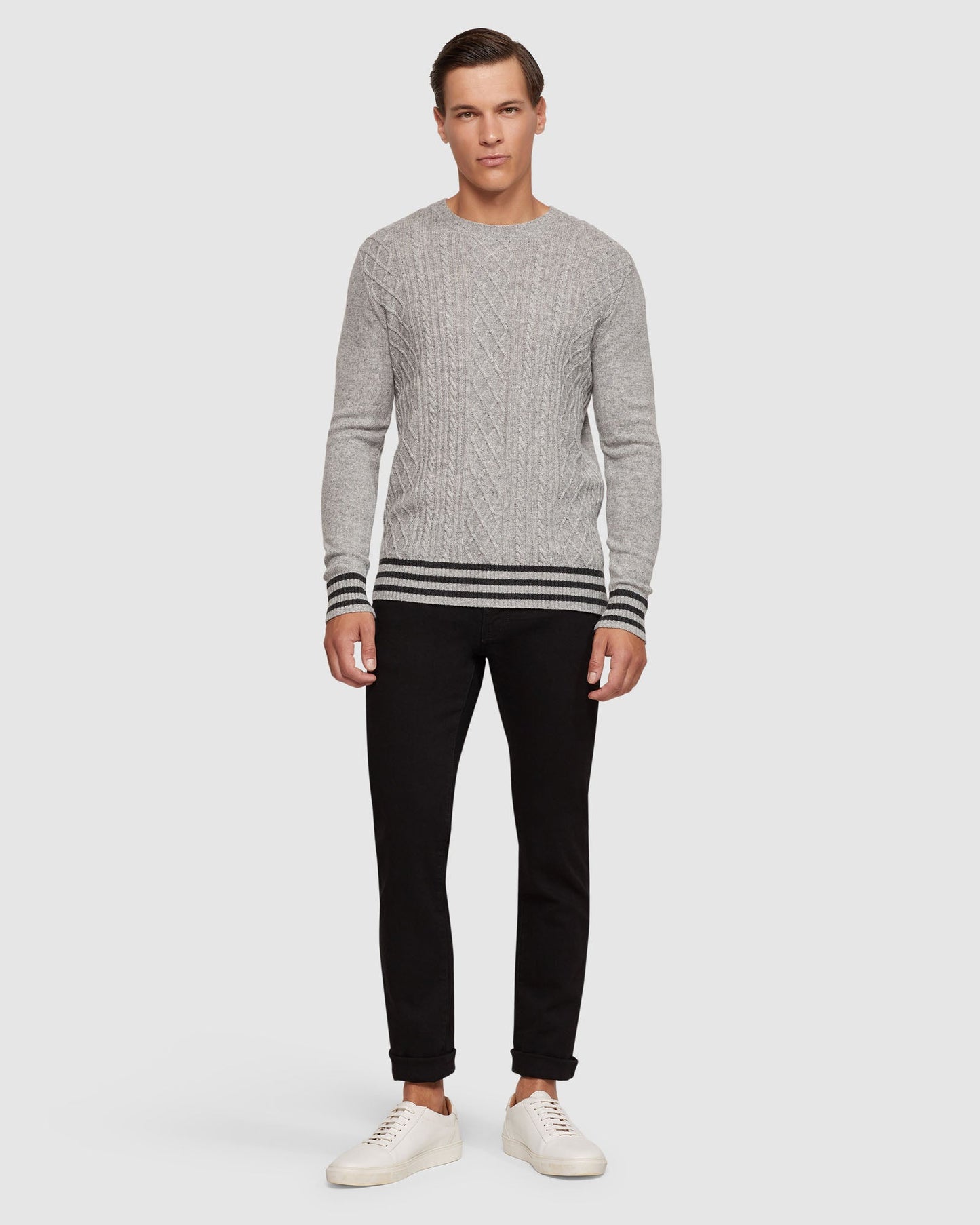Matteo Cable Knit Pullover