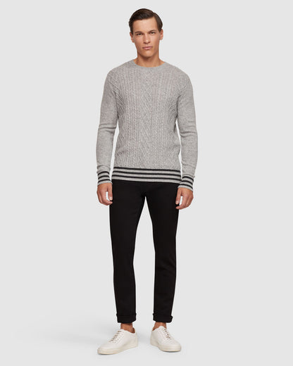 Matteo Cable Knit Pullover