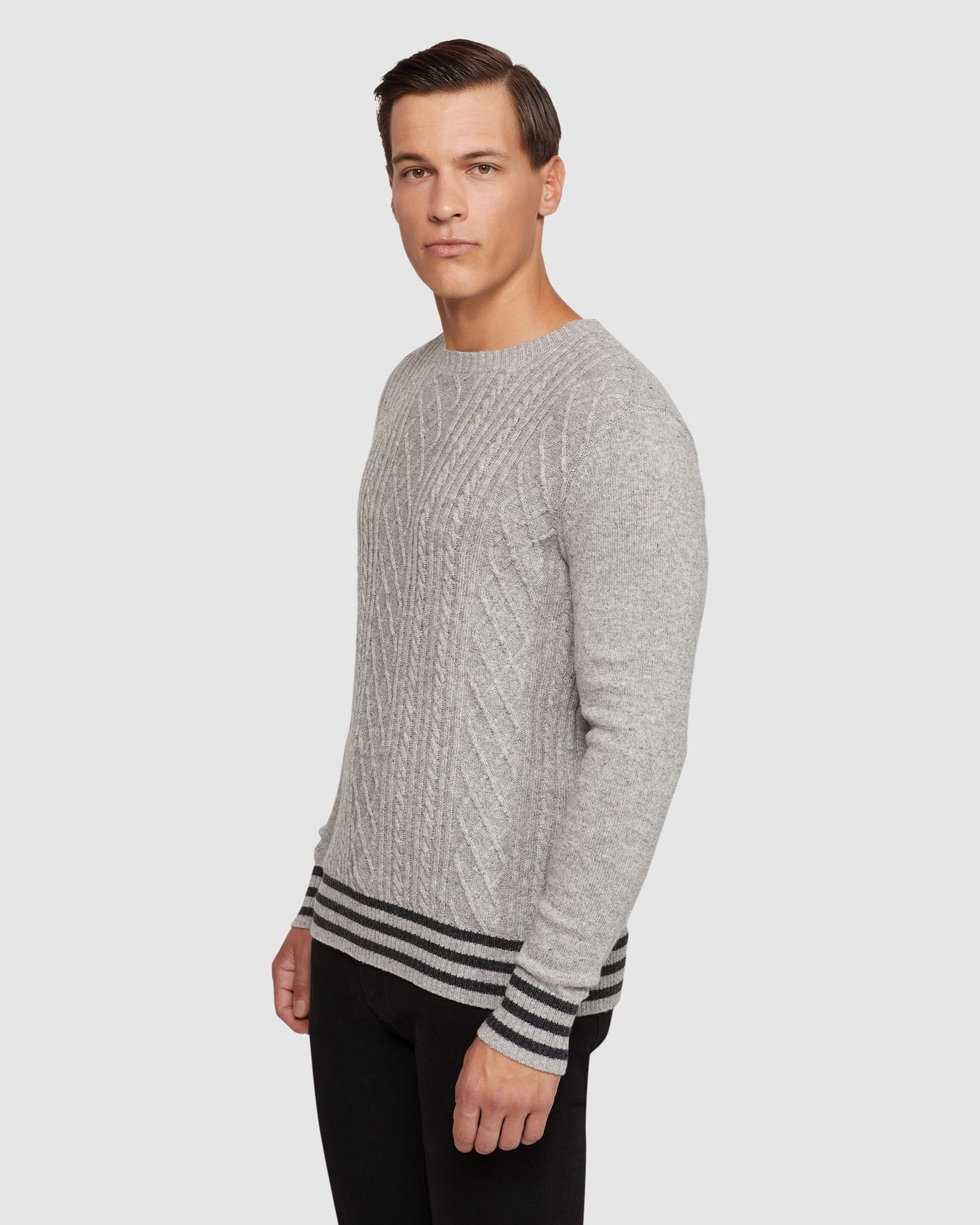 Matteo Cable Knit Pullover
