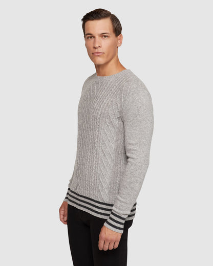 Matteo Cable Knit Pullover