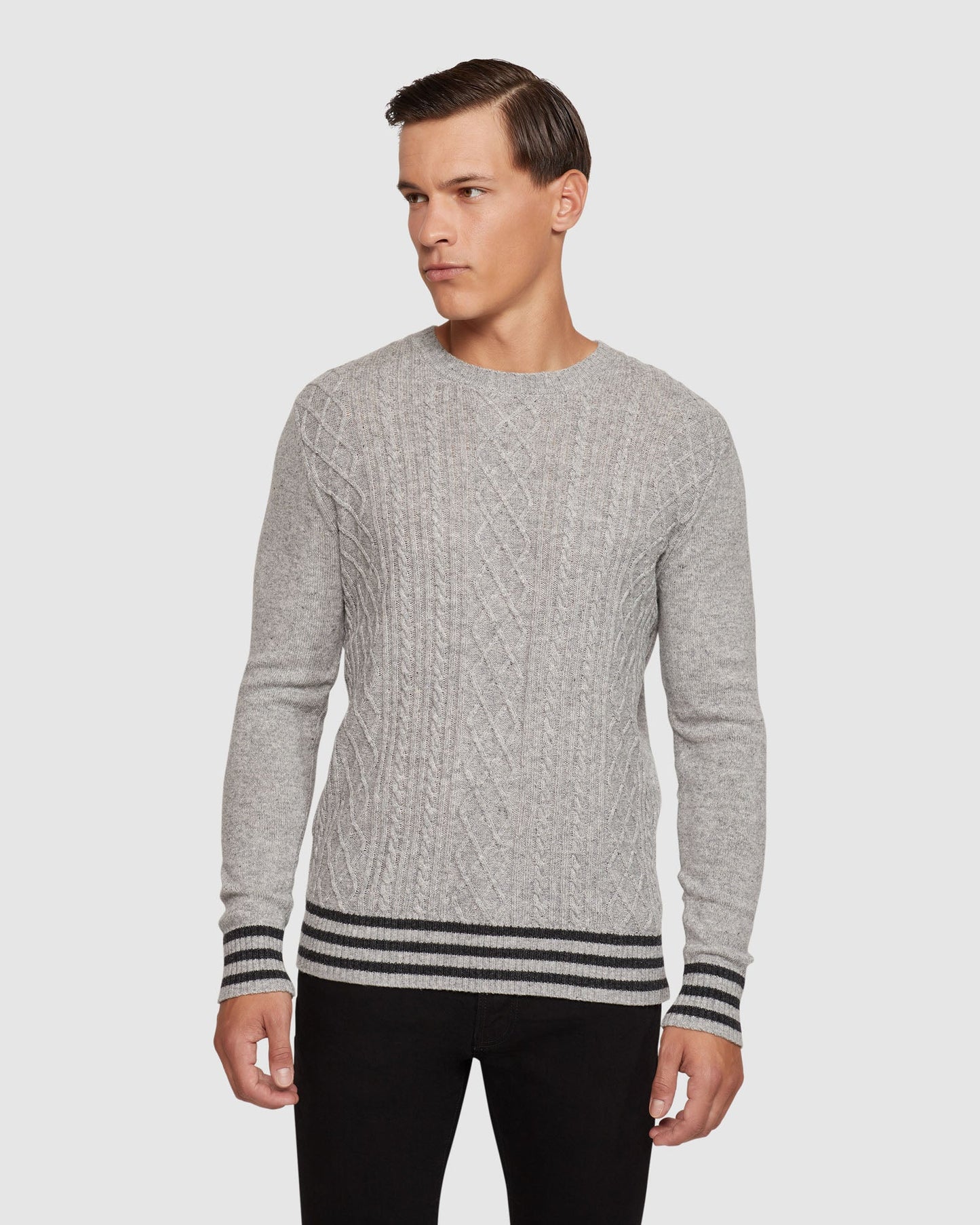 Matteo Cable Knit Pullover