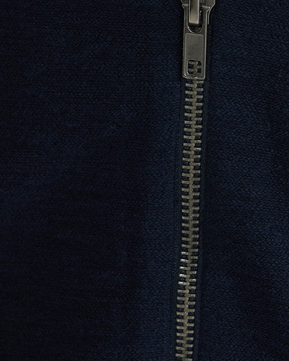 Ryan Cotton Blend Knit Zip Top