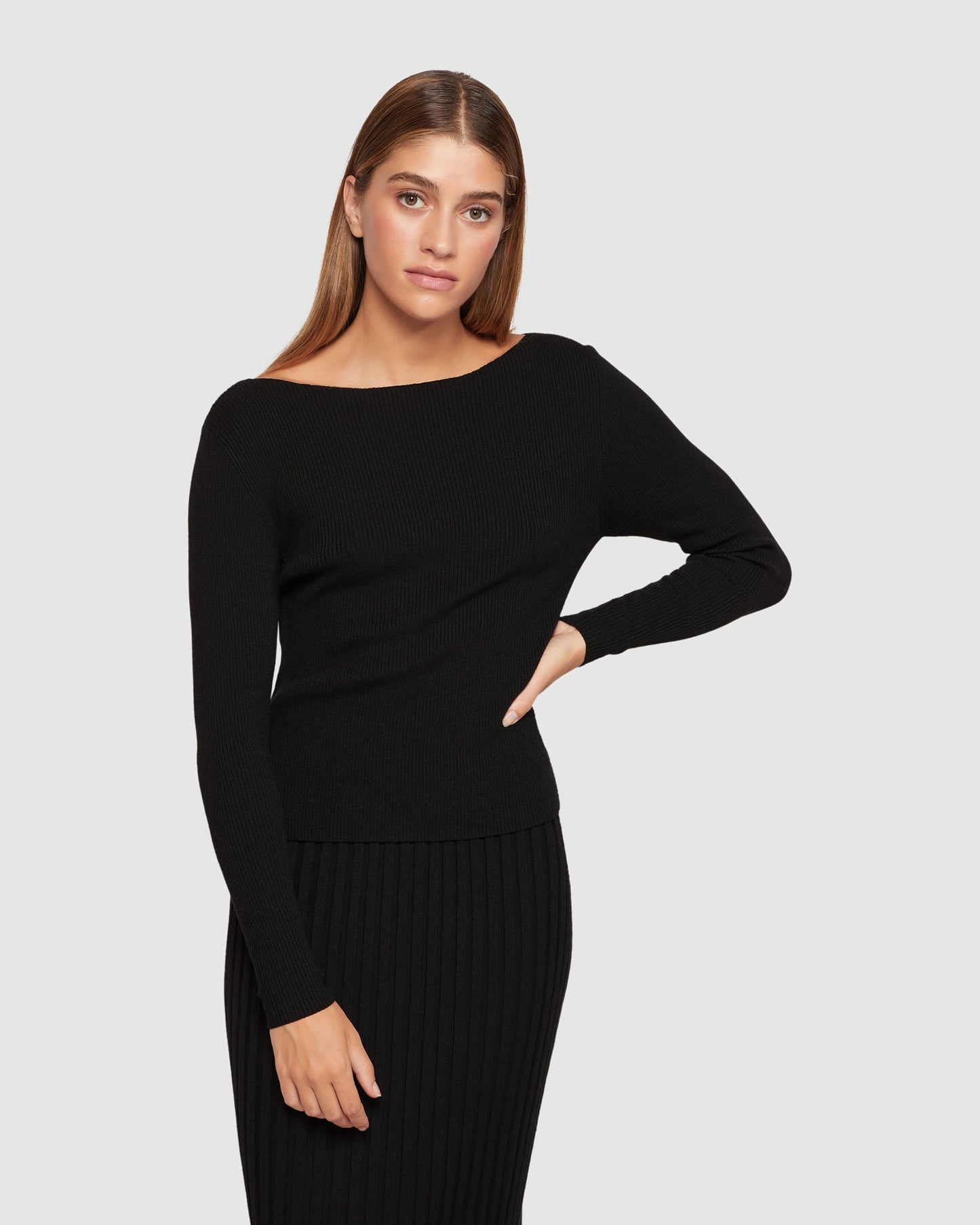 Linny Rib Top