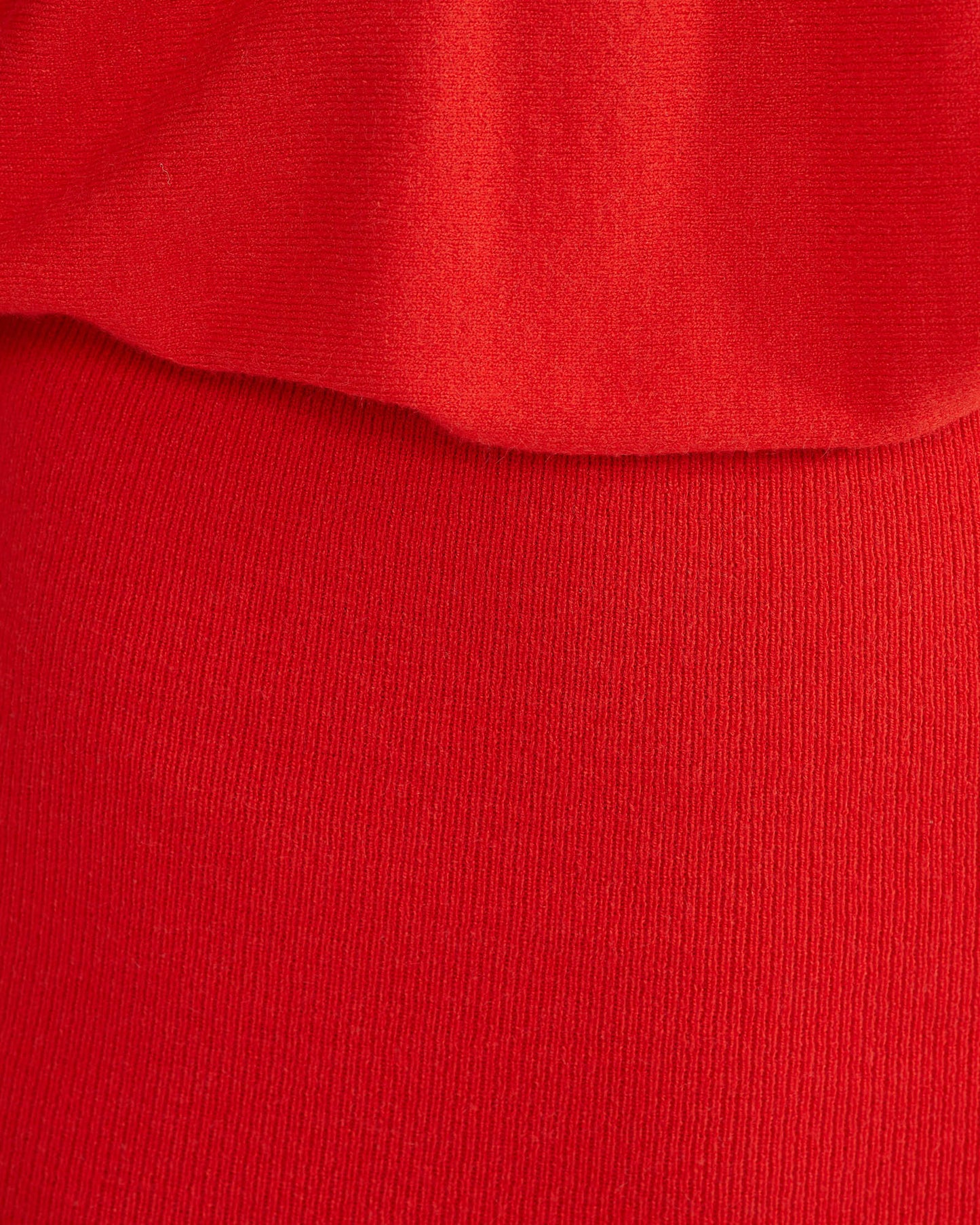 Francesca V-Neck Rib Knitted Dress