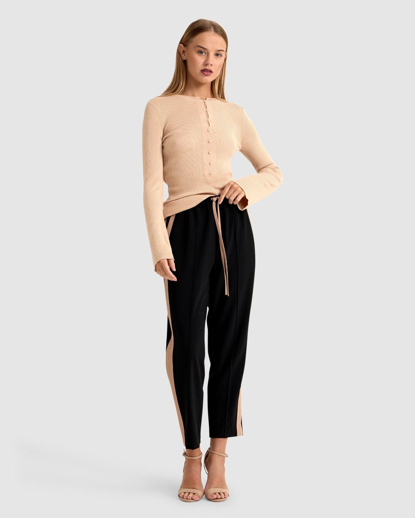 Elka Henley Knit Top