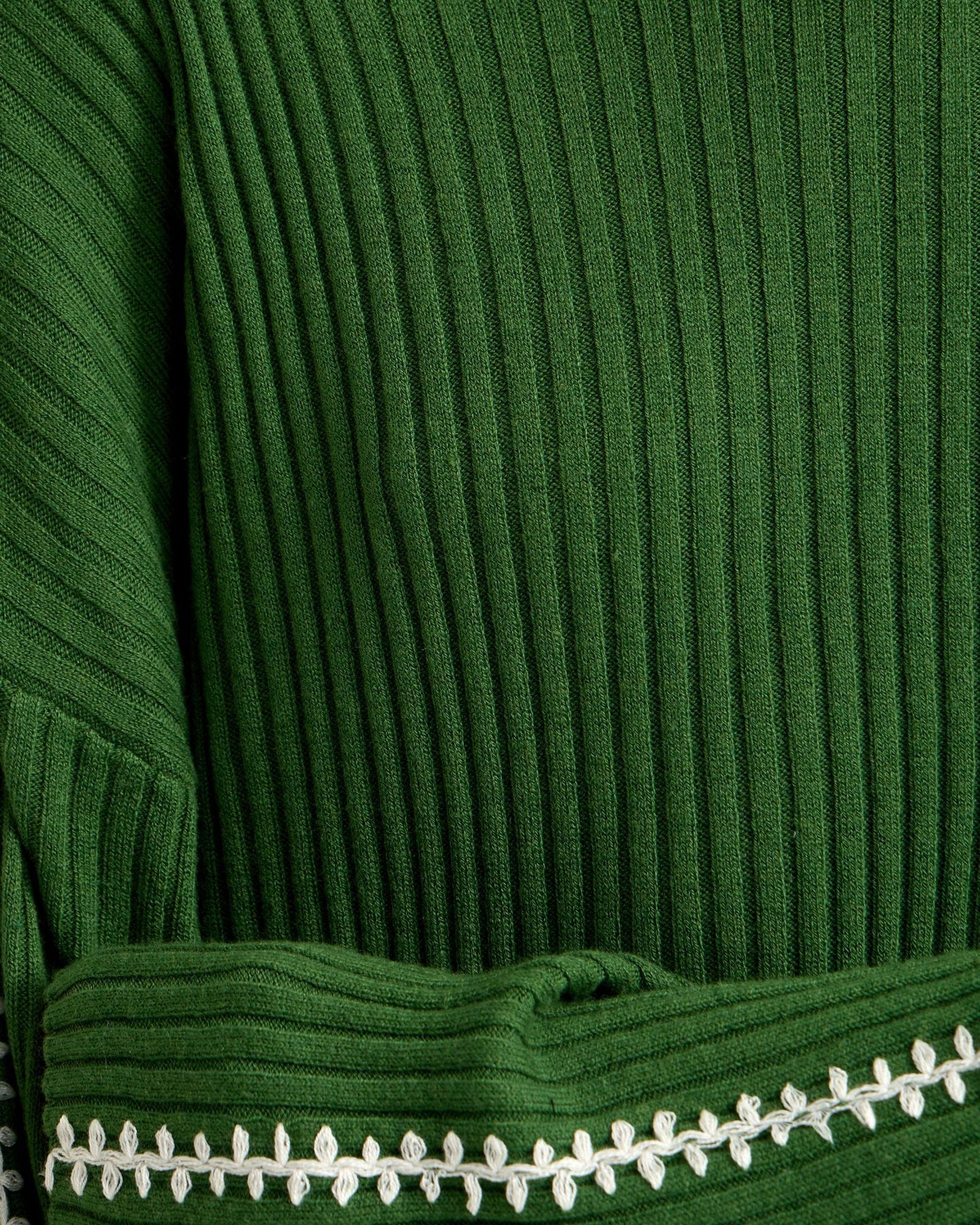 Sierra Knit Top With Contrast Stitch