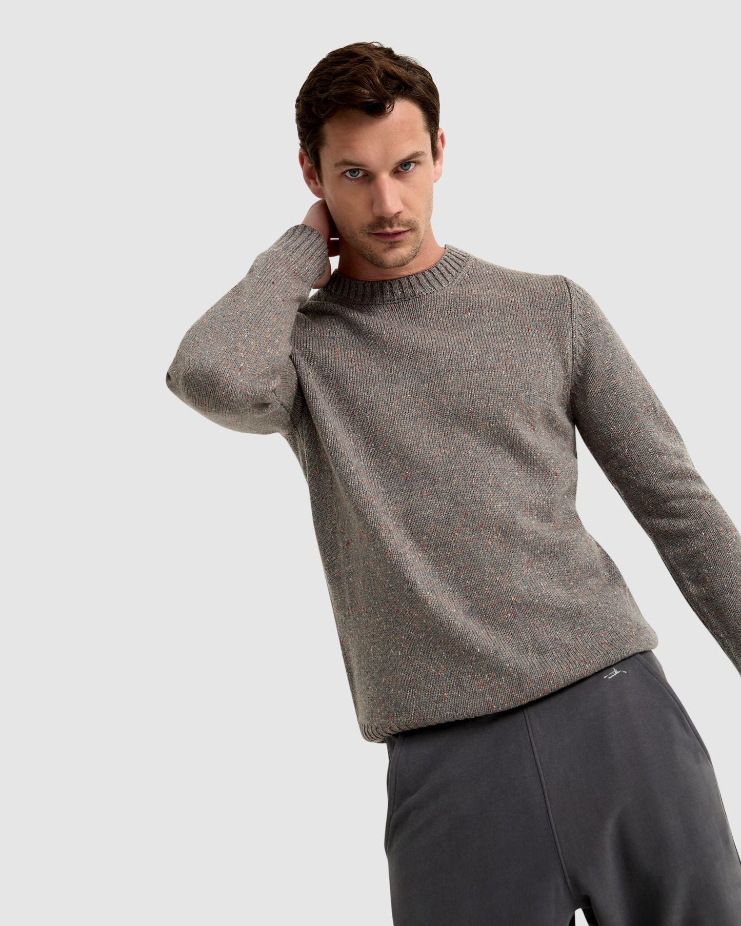 Bently Donegal Crew Neck Knit Top