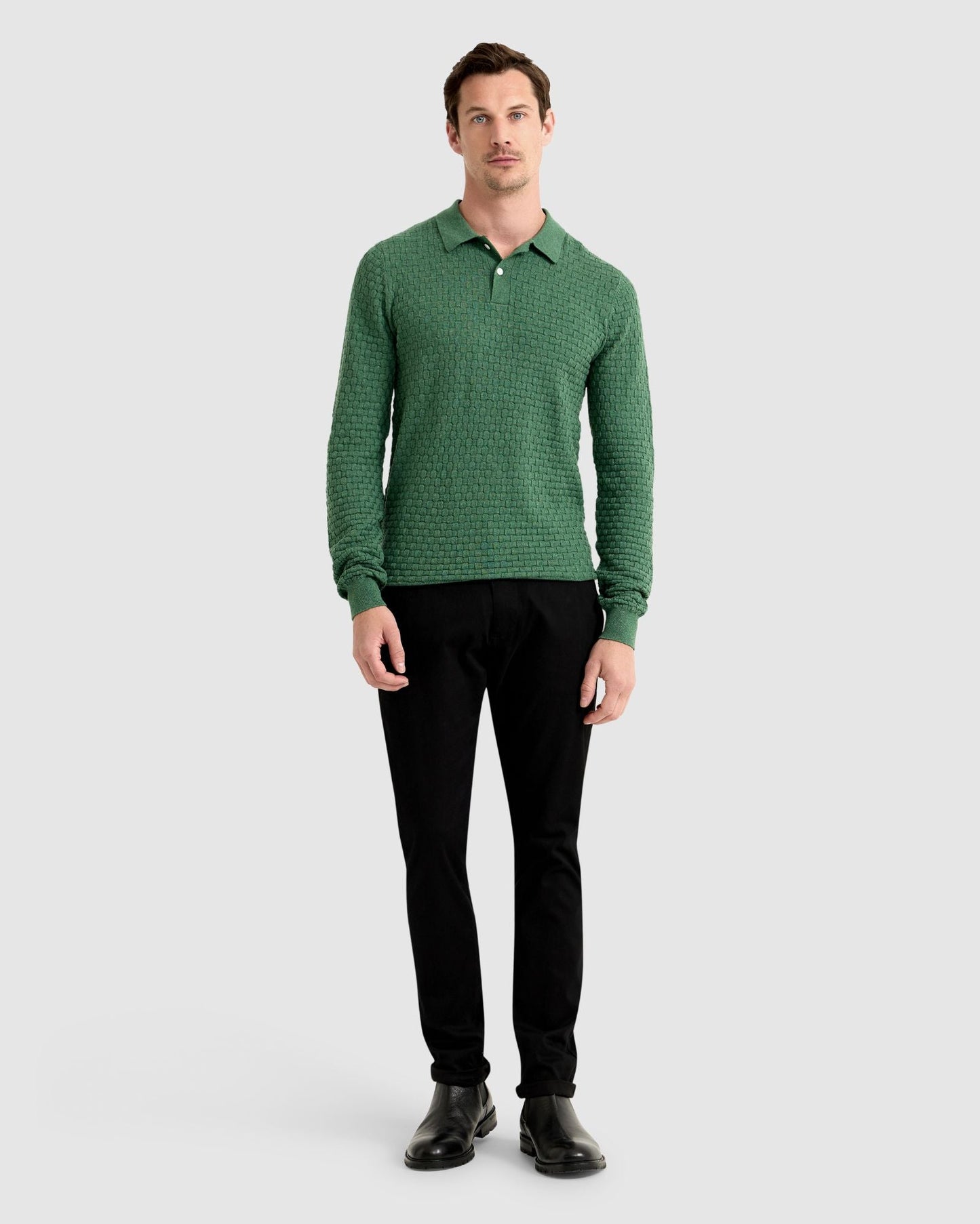 Niall Textured Polo