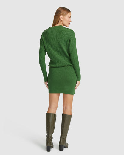 Reba Cable Mini Dress