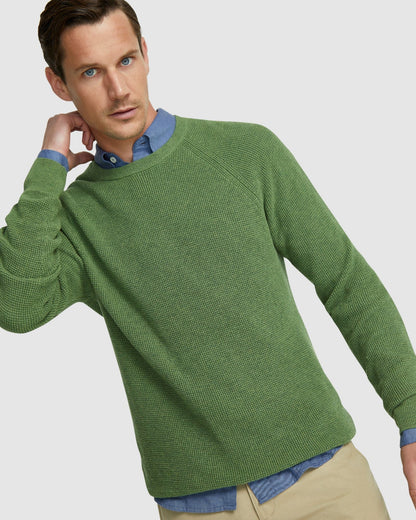 Billy Waffle Cotton Cashmere Knit