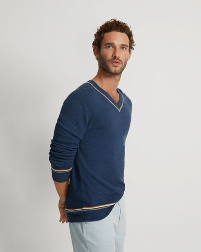 Bruno Cashmere Blend V-Neck Top