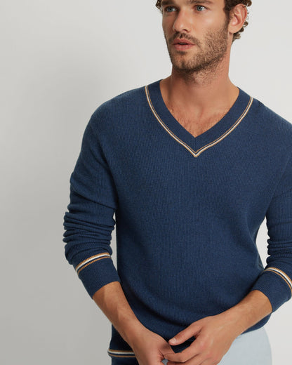 Bruno Cashmere Blend V-Neck Top