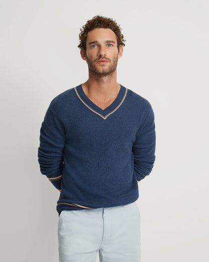 Bruno Cashmere Blend V-Neck Top
