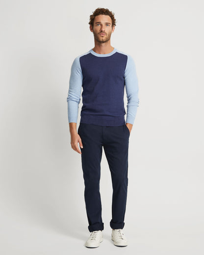 Finn Crew Neck Cashmere Blend Top