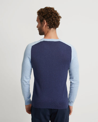 Finn Crew Neck Cashmere Blend Top