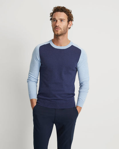 Finn Crew Neck Cashmere Blend Top