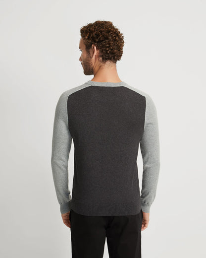 Finn Crew Neck Cashmere Blend Top