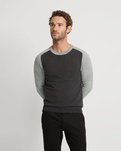 Finn Crew Neck Cashmere Blend Top
