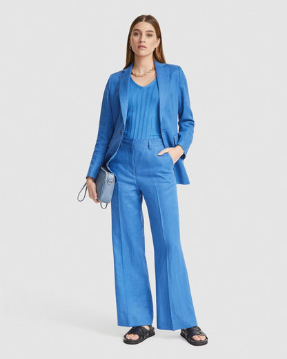 Lucy Rib V-Neck Knitted Top
