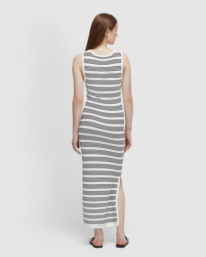 Jackie Stripe Knitted Dress